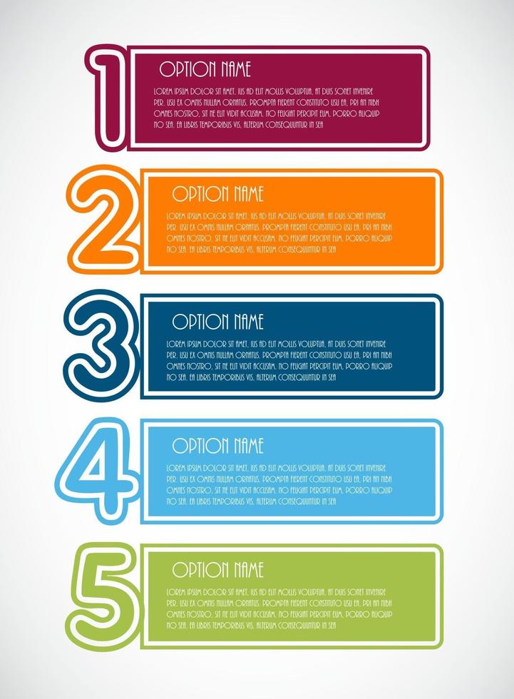 Infographic Template for Business vector