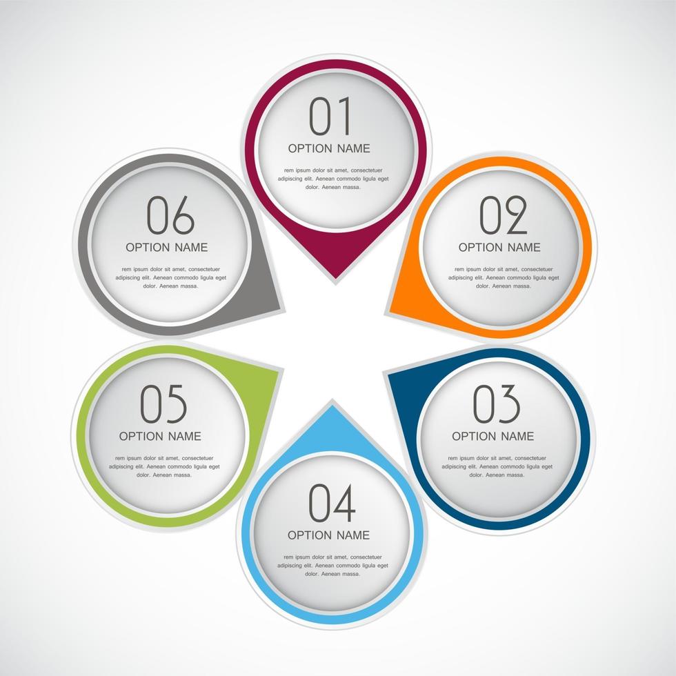 Infographic Template for Business vector