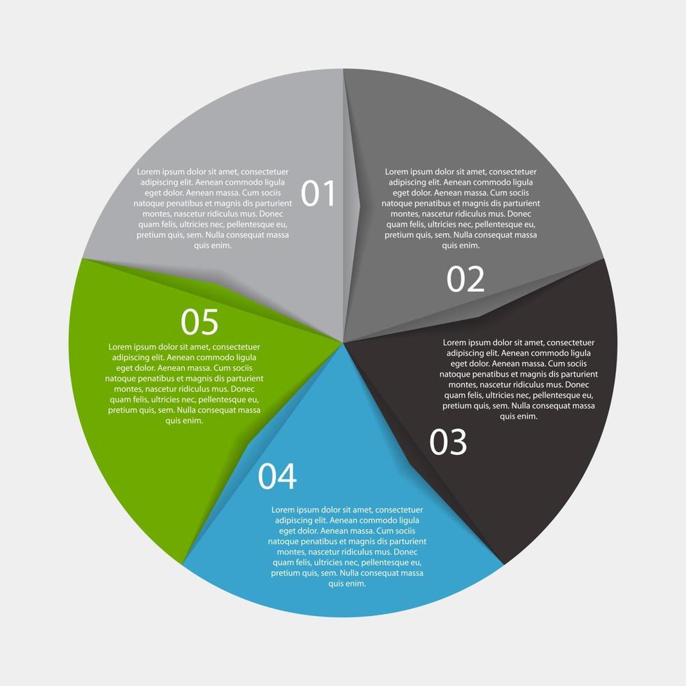 Infographic Template for Business vector
