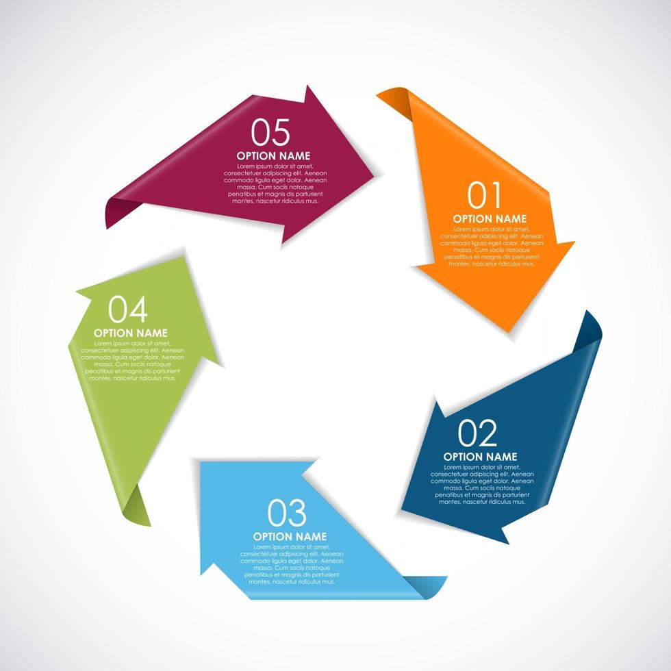 Infographic Template for Business vector