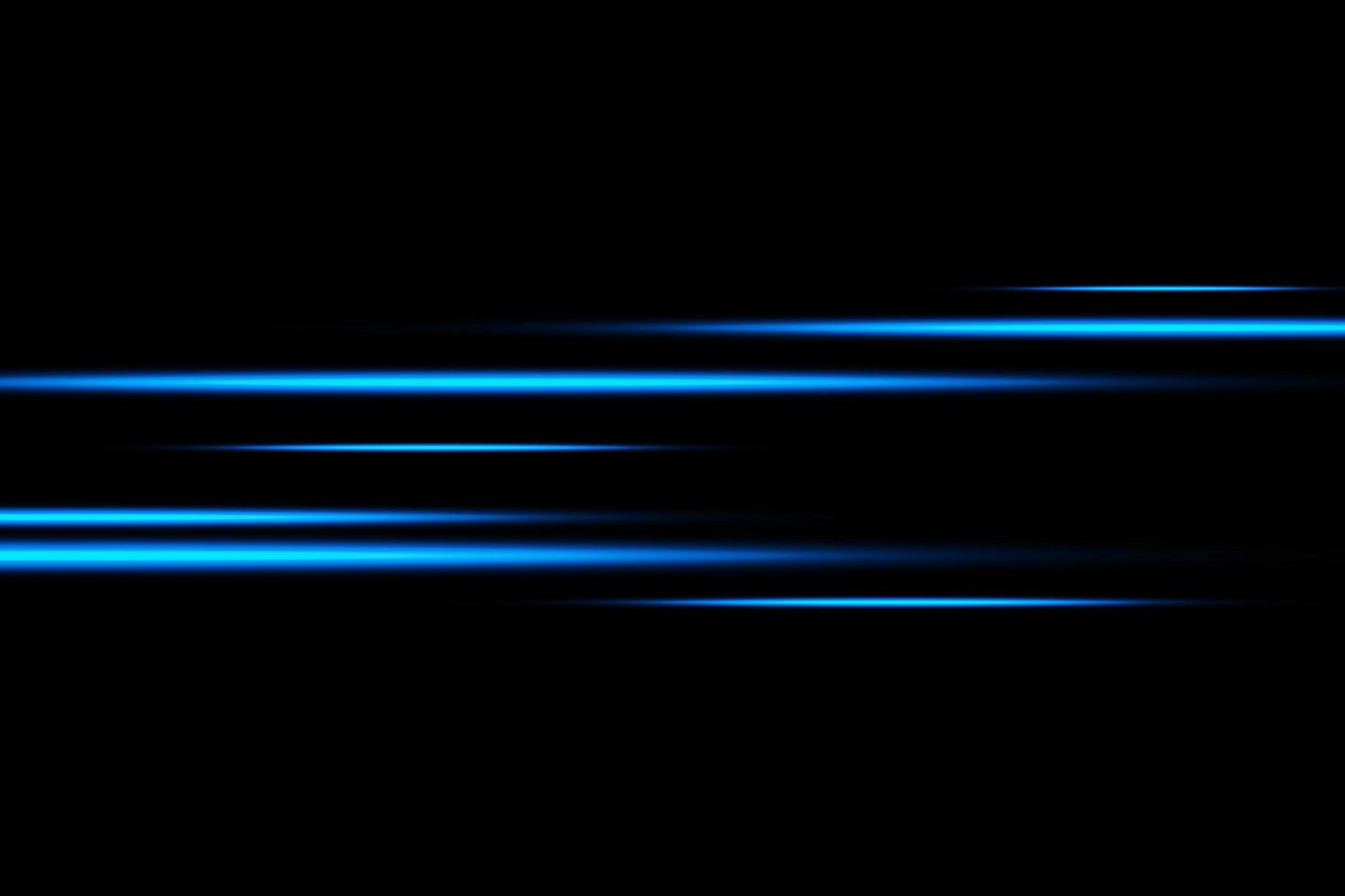 Luminous blue abstract sparkling lined background. Premium vector