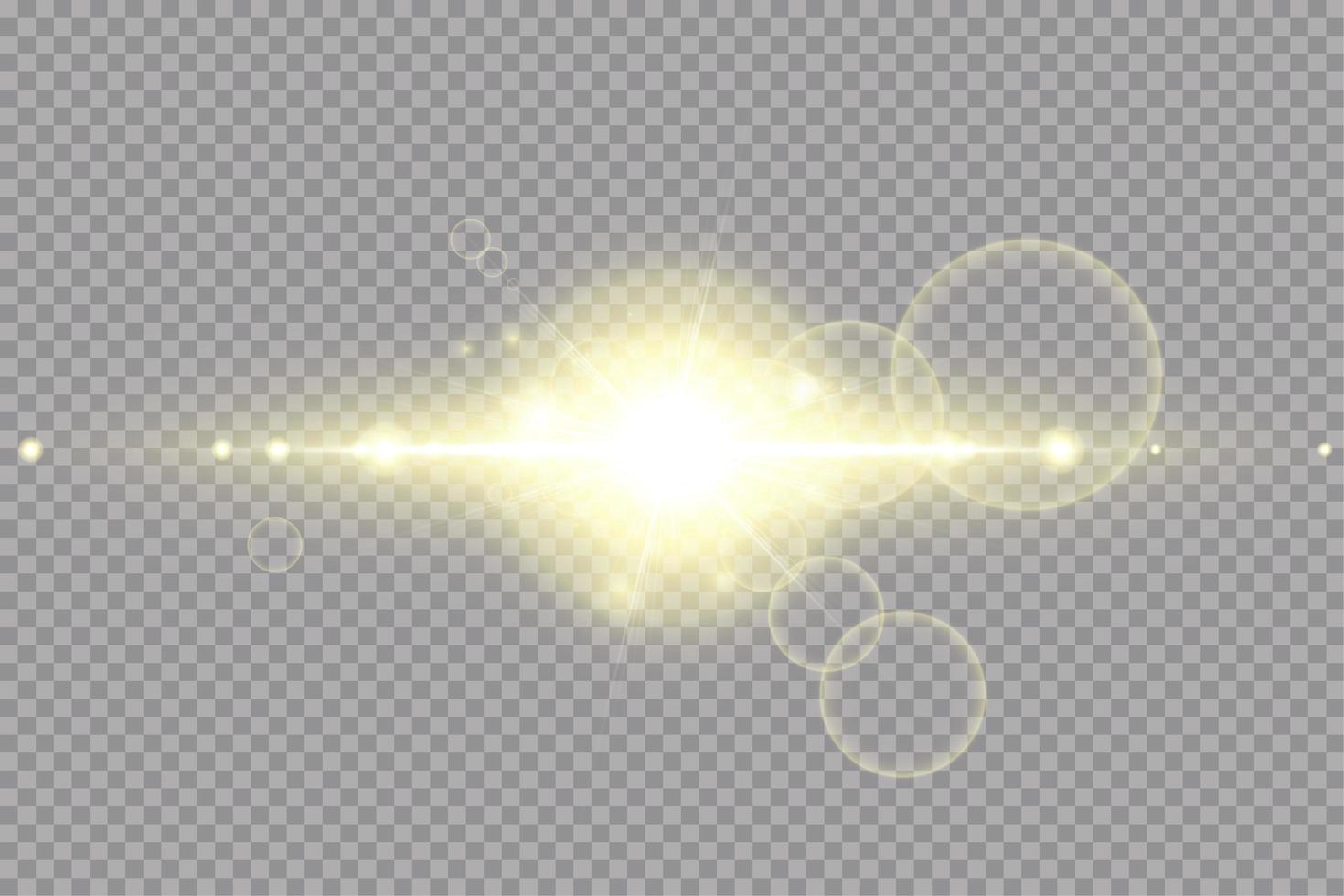 Shining golden stars isolated vector