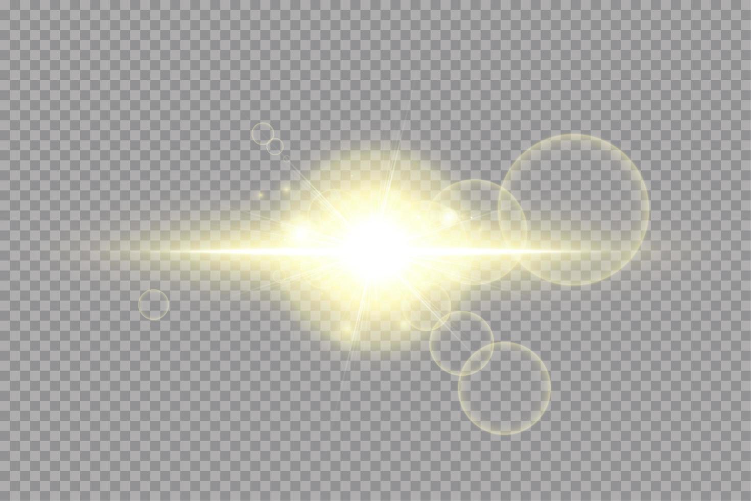 Shining golden stars isolated vector