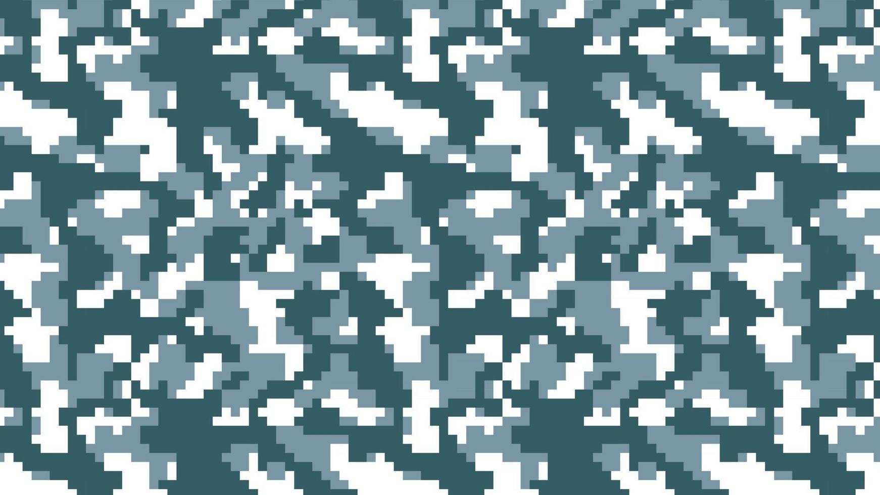 Military and army pixel camouflage pattern background vector