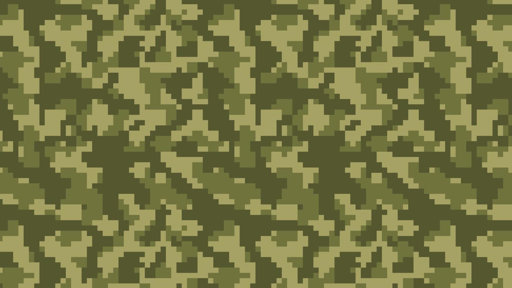 Military and army pixel camouflage pattern background vector