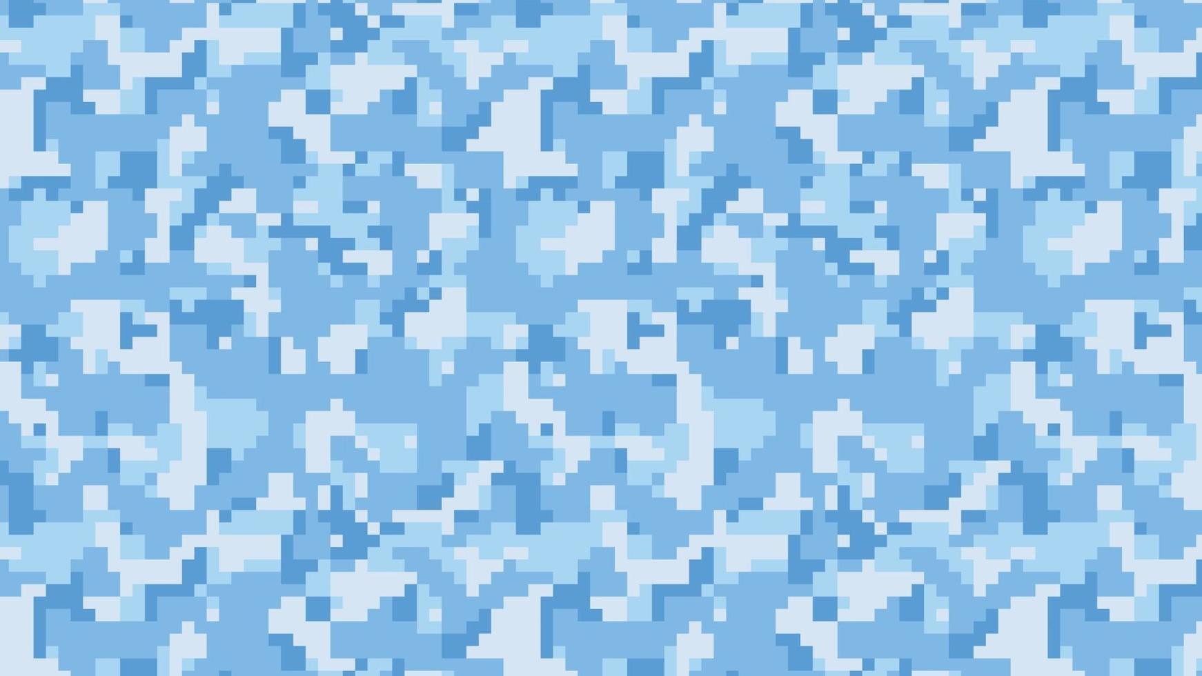 Military and army pixel camouflage pattern background vector