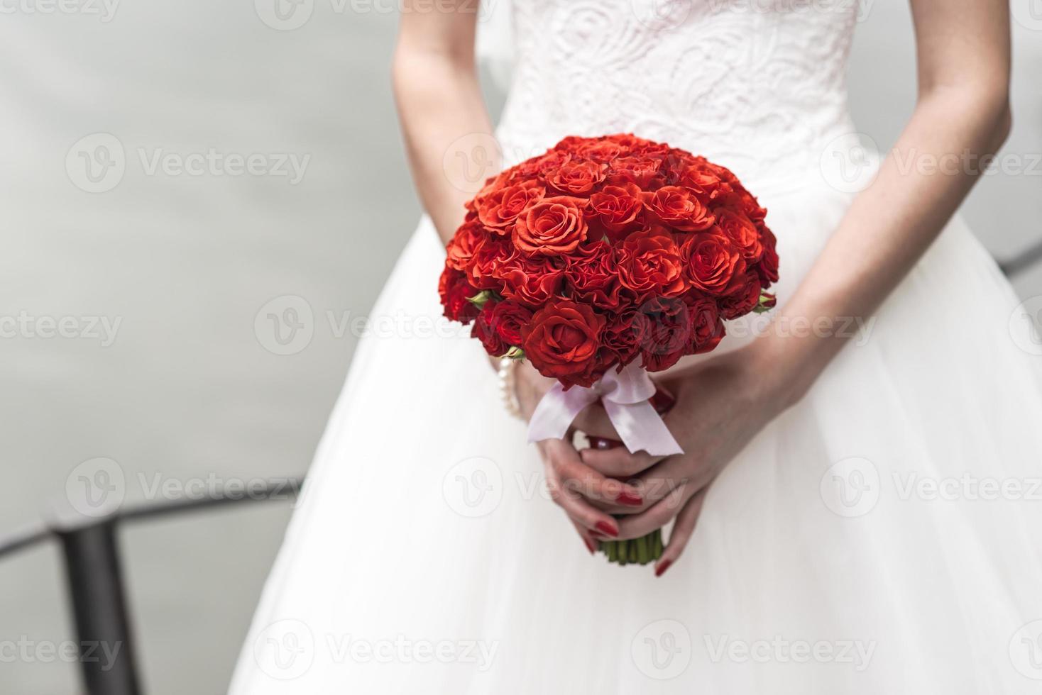 wedding bridal bouquet photo