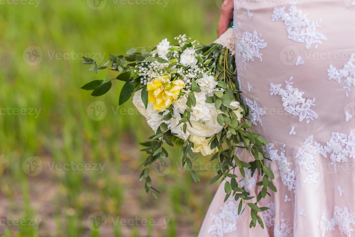 wedding bridal bouquet photo