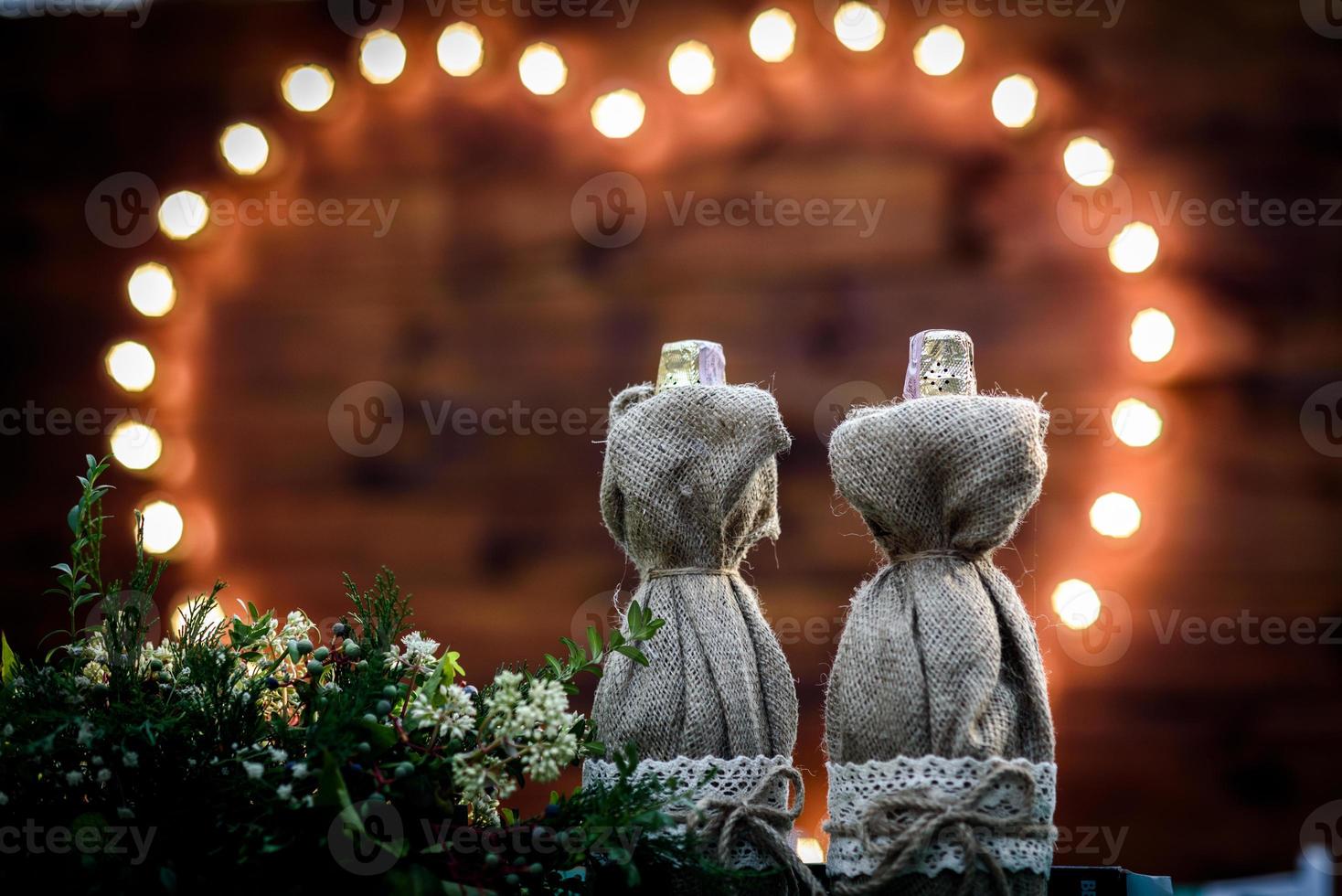 wedding flower decor photo