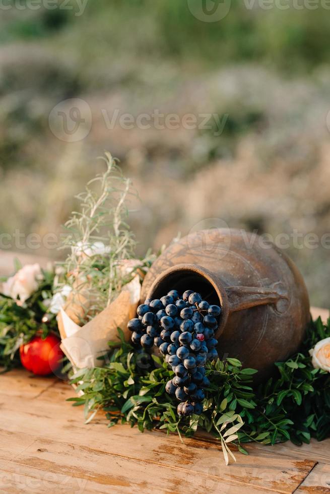 wedding flower decor photo