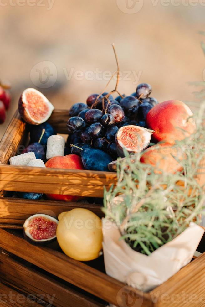 decoración de flores de boda foto