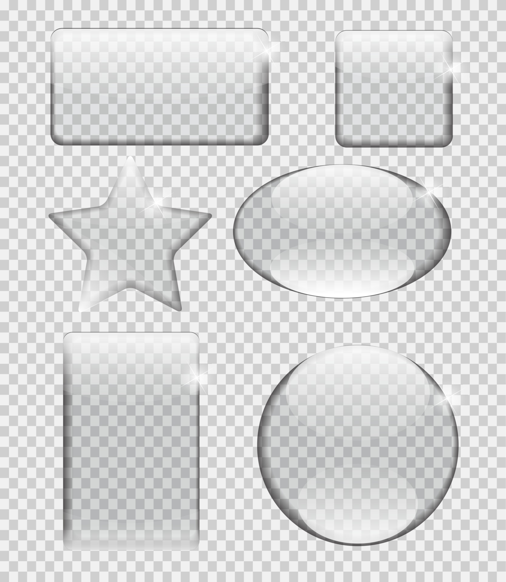 Glass Transparency Frame Vector Illustration 2923355 Vector Art at Vecteezy