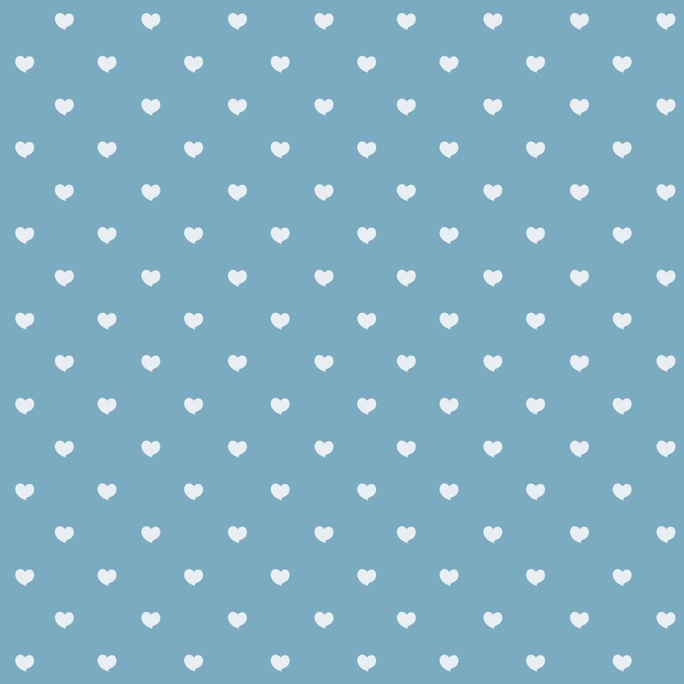 Heart Love Seamless Pattern Background Vector Illustration