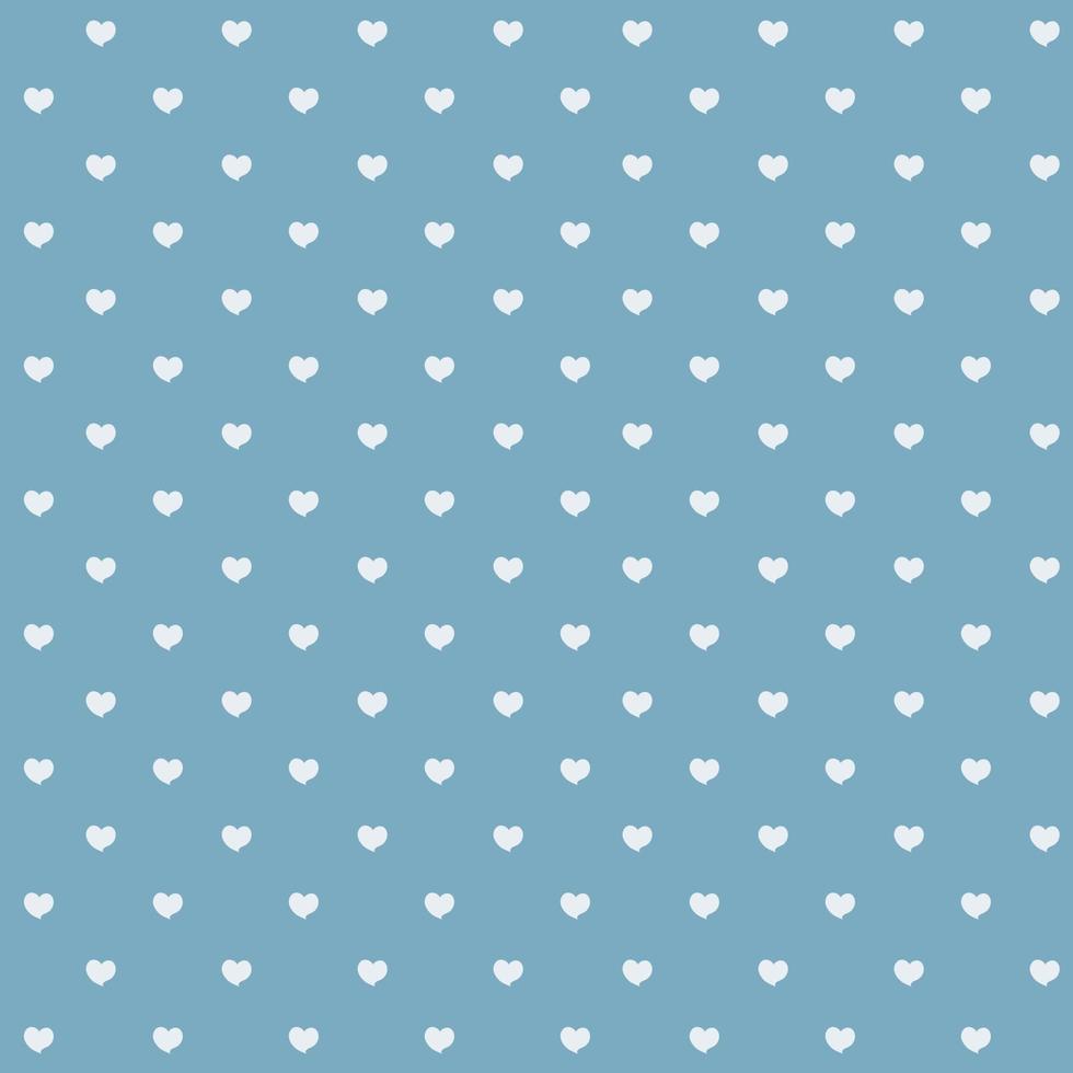 Heart Love Seamless Pattern Background Vector Illustration