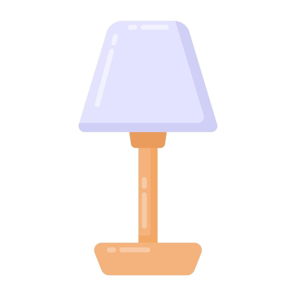 Bedside  Desk Lamp vector