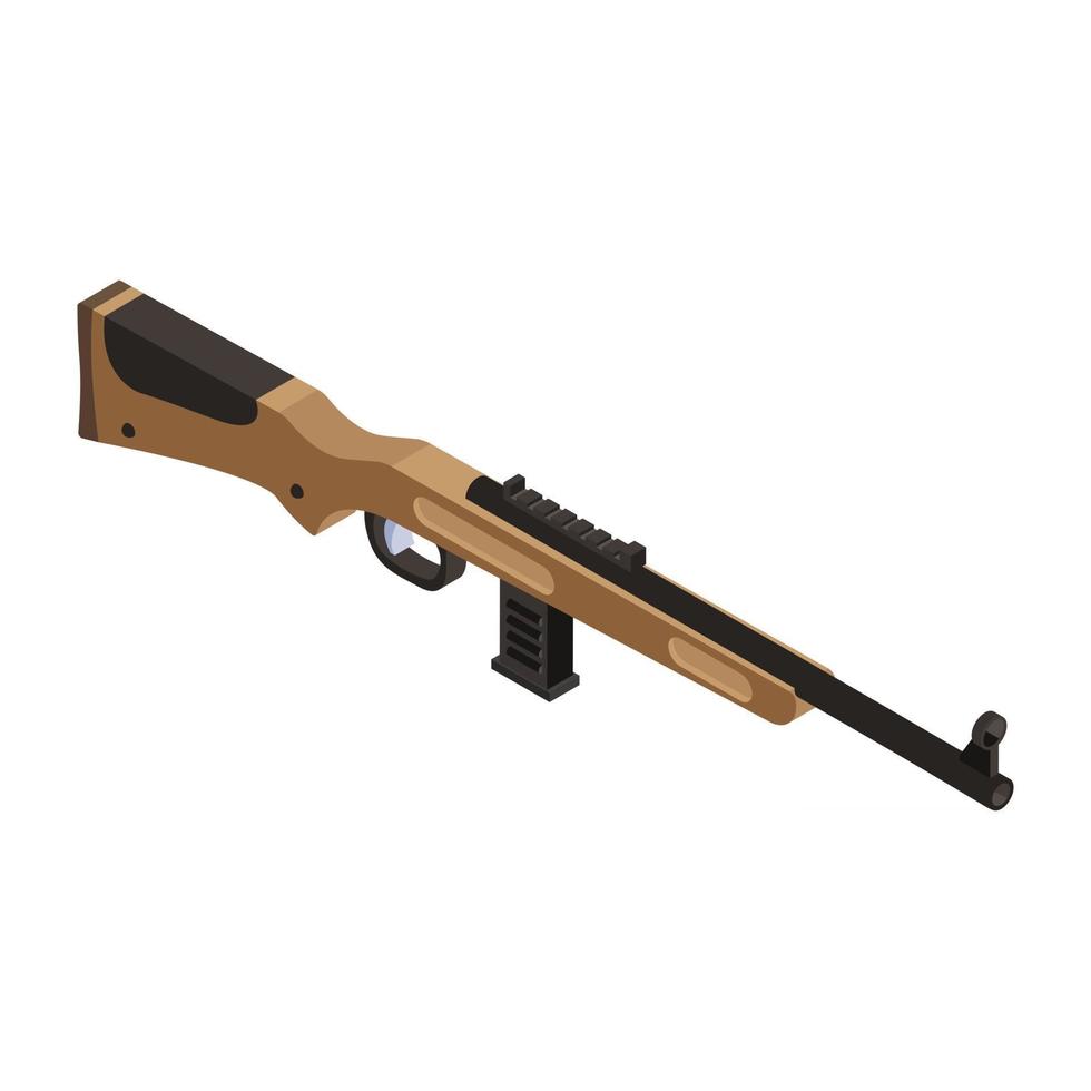 Kalashnikov Machine Gun vector