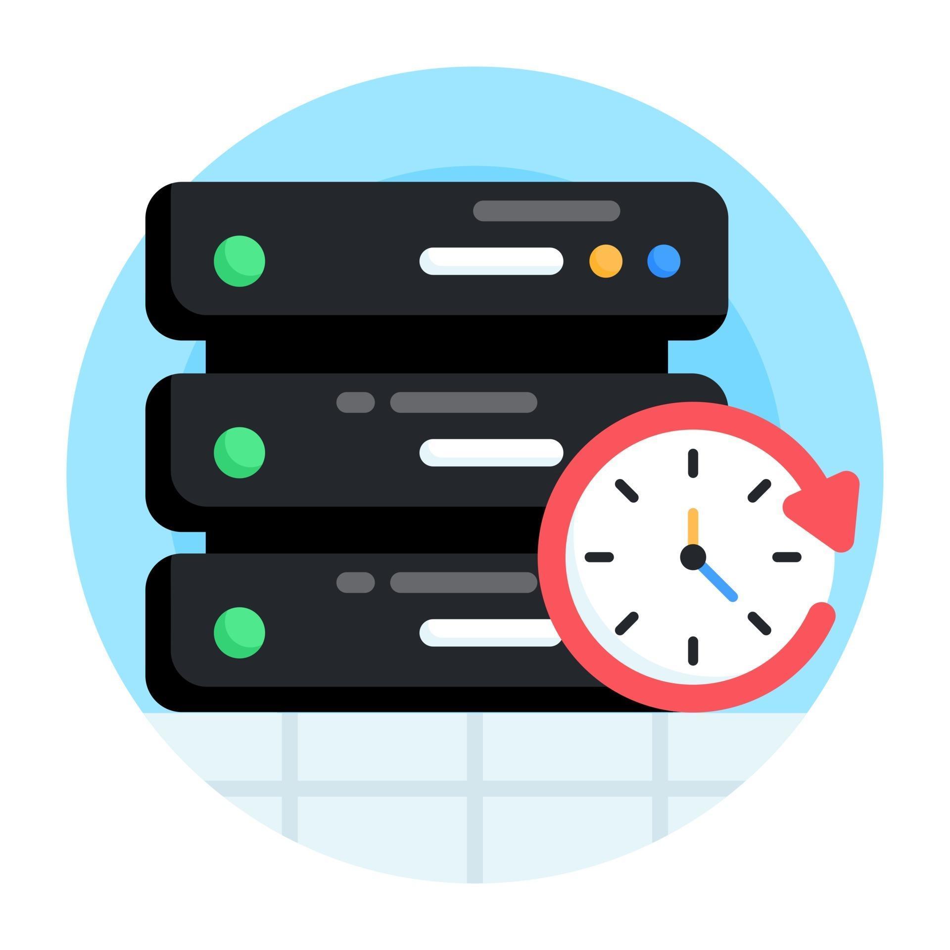 Database and Server 2925197 Vector Art at Vecteezy
