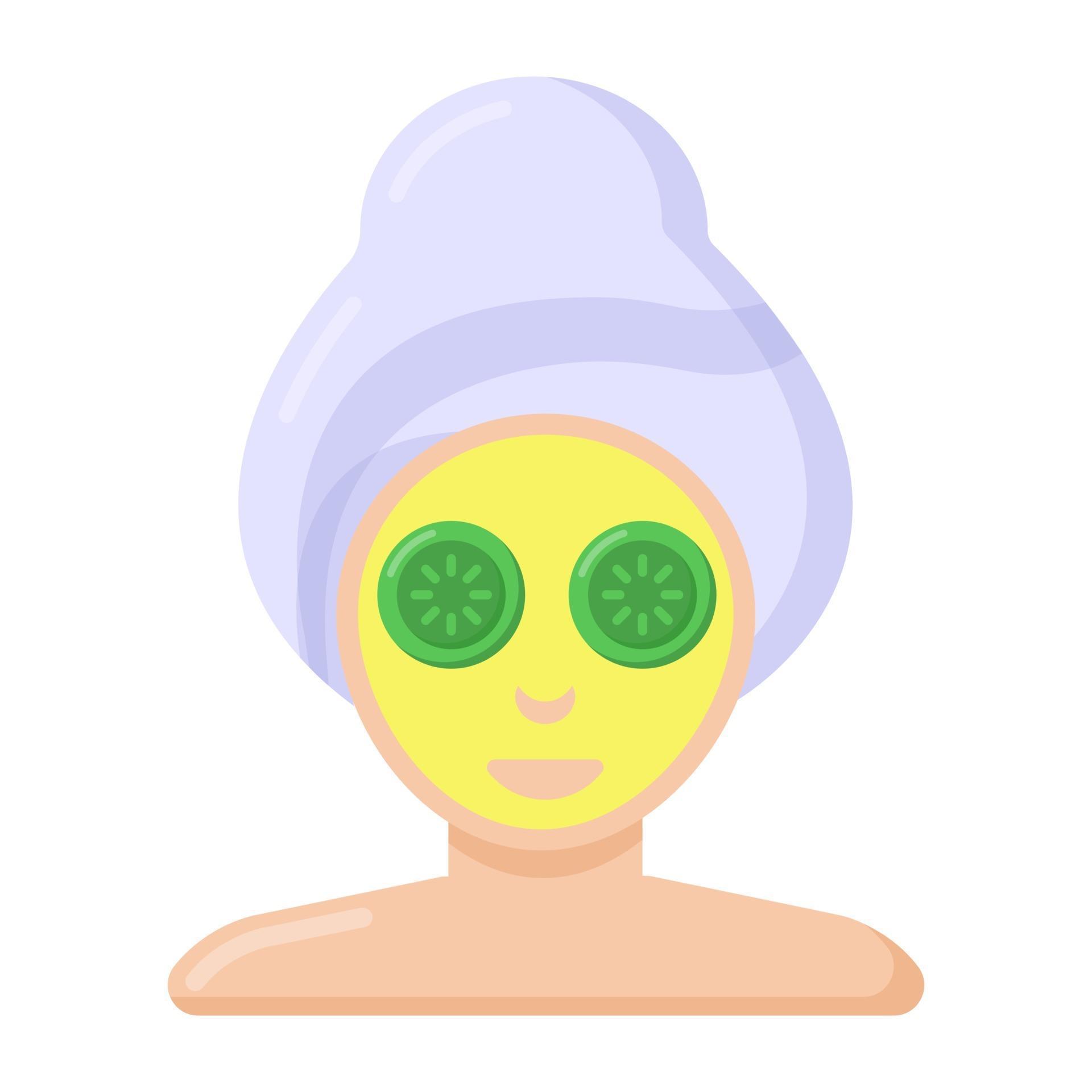 Spa Face Mask 2925202 Vector Art at Vecteezy