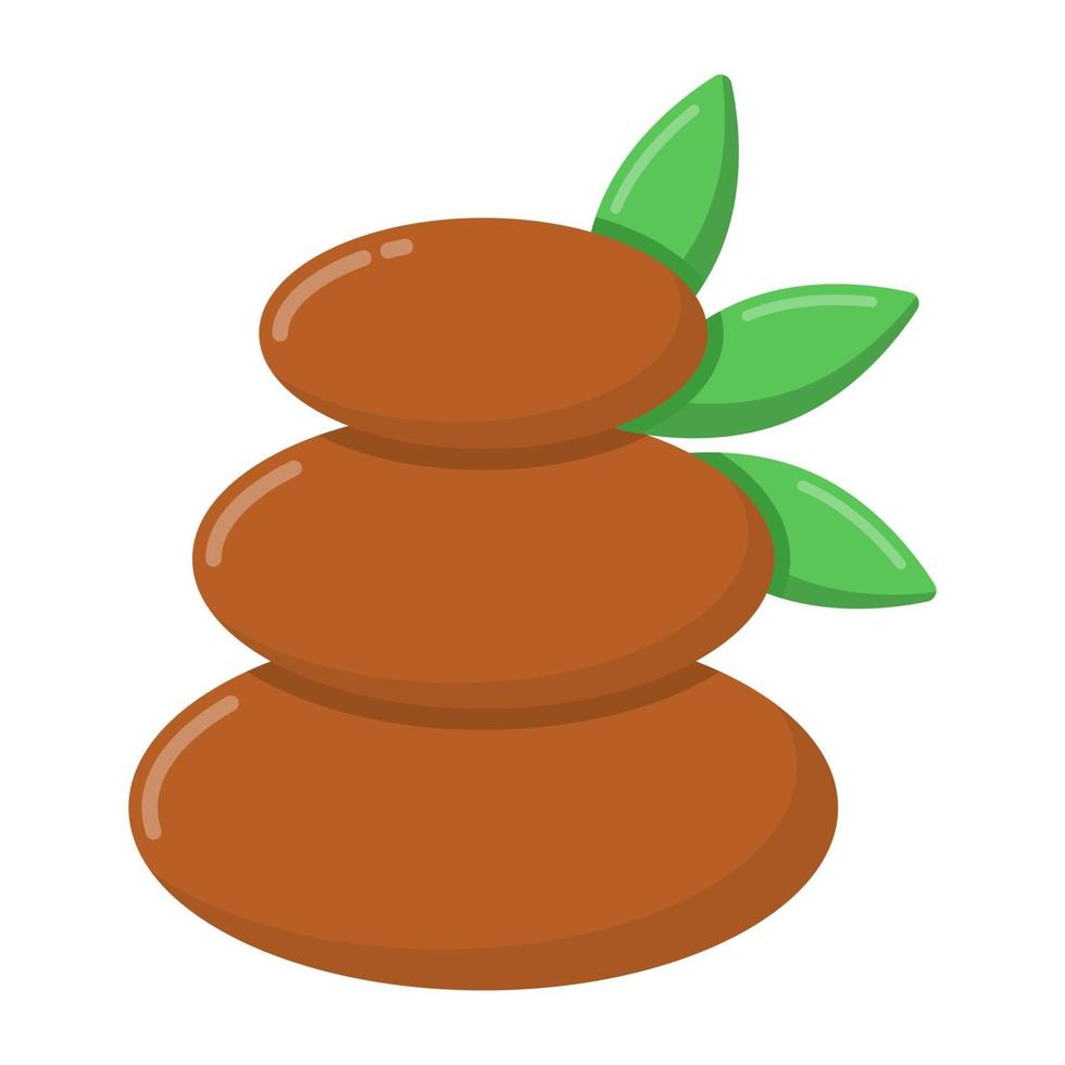Spa Stones and Rocks vector