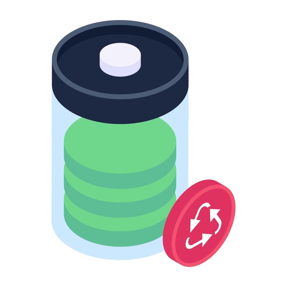 Bottle Recycling and Reuse vector