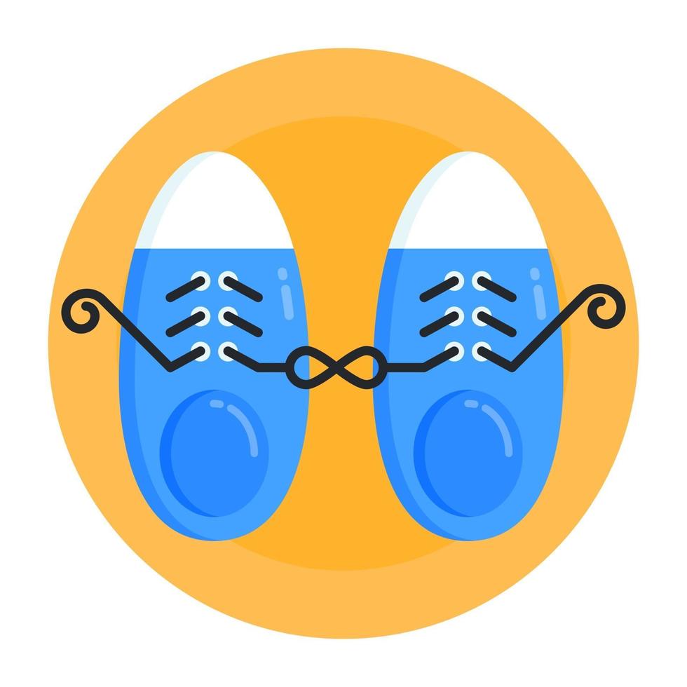 Shoes Prank and Lace vector