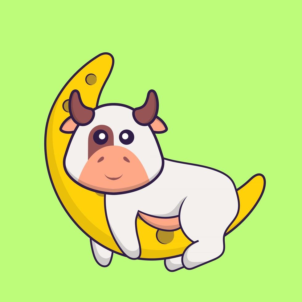 Cute cow is on the moon. Animal cartoon concept isolated. Can used for t-shirt, greeting card, invitation card or mascot. Flat Cartoon Style 2925939 Vector Art at Vecteezy Cute cow is on the moon. Animal cartoon concept isolated. Can used for t-shirt, greeting card, invitation card or mascot. Flat Cartoon Style 2925939 Vector Art at Vecteezy