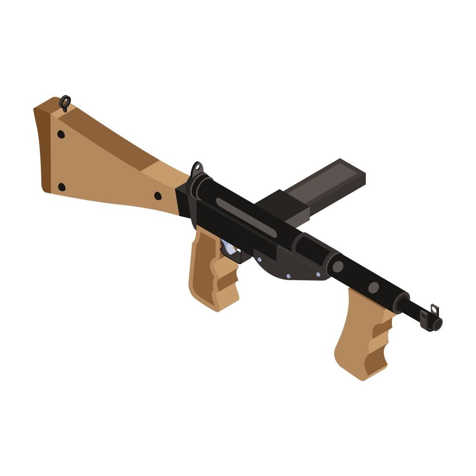 Rifle Retro Gun vector