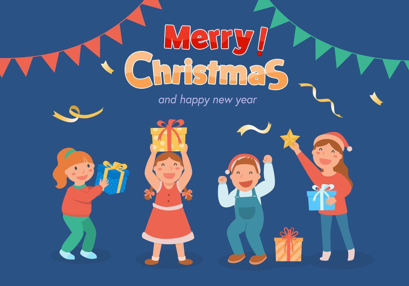 Happy kids party 2926642 Vector Art at Vecteezy