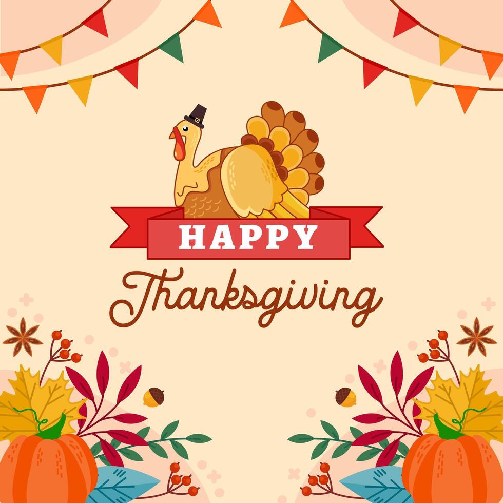 Thanksgiving day. Logo, text design. Typography for greeting cards and posters. Give thanks. vector