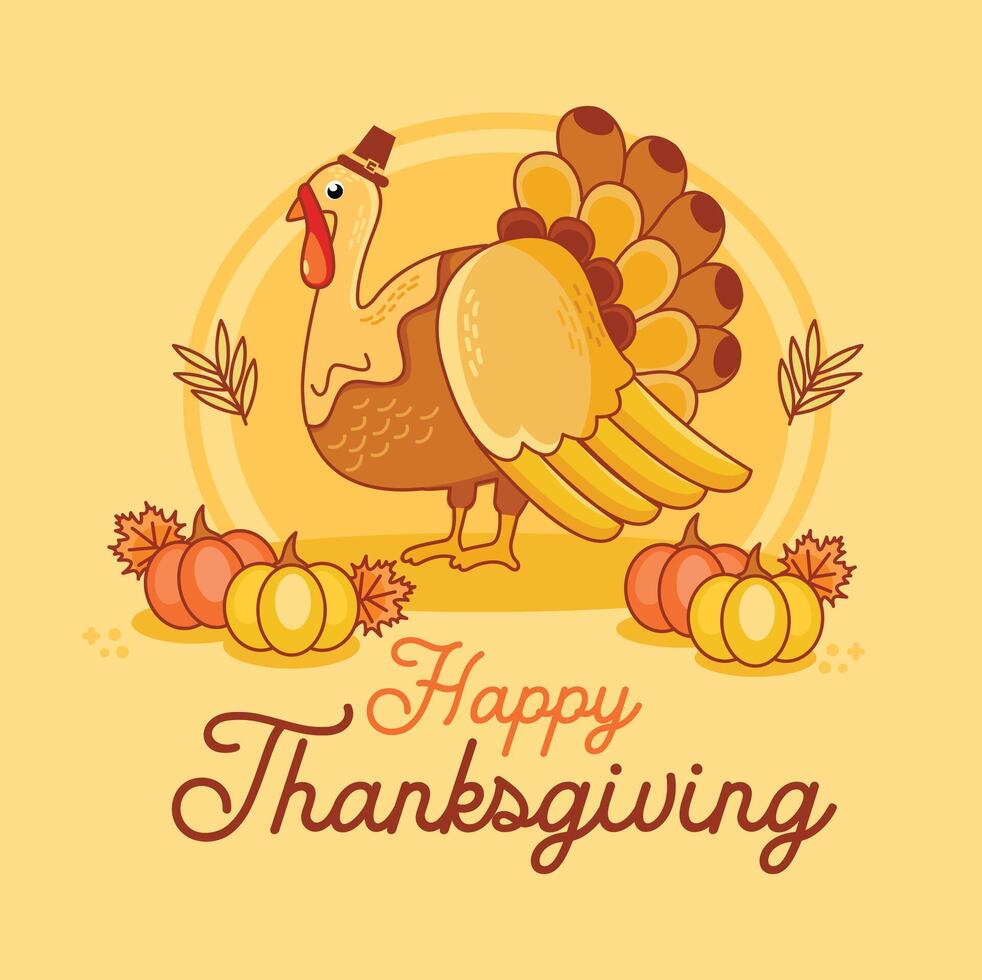 Thanksgiving day. Logo, text design. Typography for greeting cards and posters. Give thanks. vector