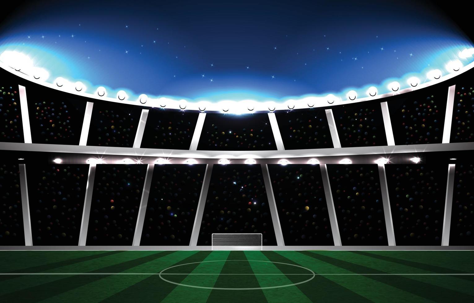 Sport Stadium Background Concept vector