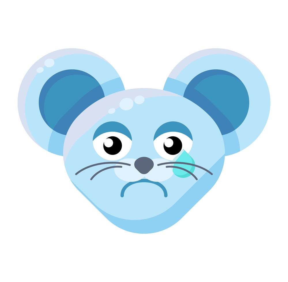 pic Raton Llorando Dibujo https es vecteezy com arte vectorial 2926859 emoticon cara de raton llorando