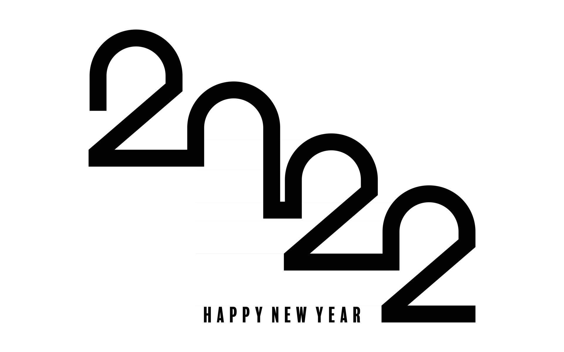 Happy new year 2022 2927189 Vector Art at Vecteezy