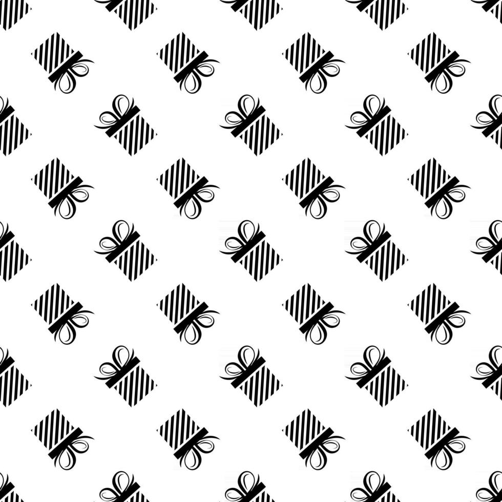 gift box seamless pattern vector