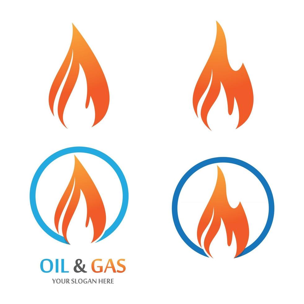 Fire logo images vector