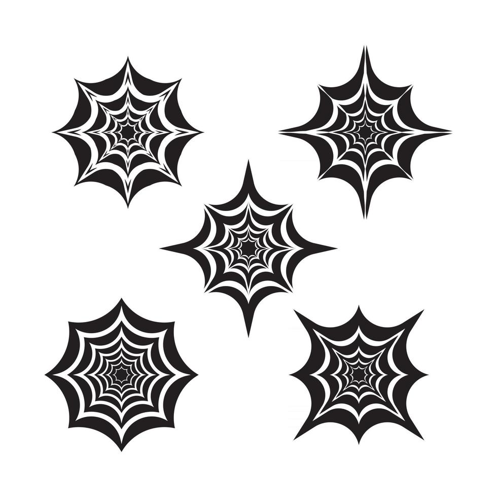 Spiderweb logo images illustration vector