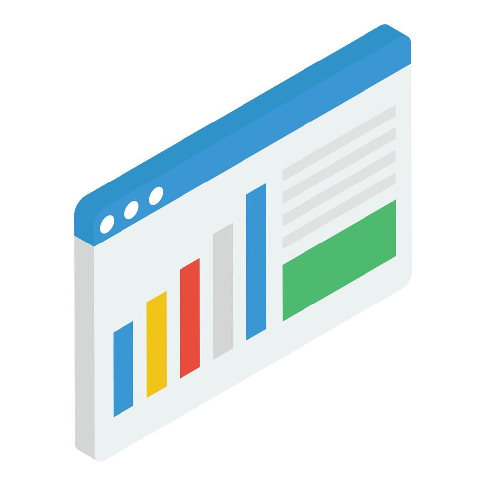 Web Analytics Concepts vector