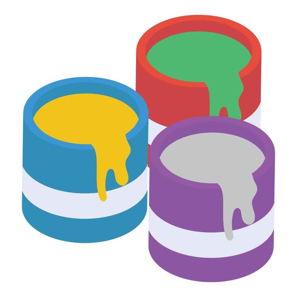 Paint Bucket Concepts vector