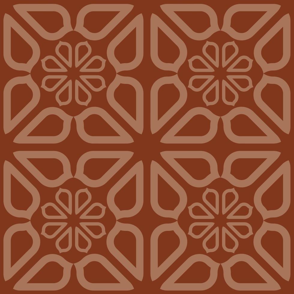 patrón abstracto sin fisuras. diseño de estilo de ilustración vectorial para tela, cortina, fondo, alfombra, papel tapiz, ropa, envoltura, batik, azulejo, étnico, cerámica, decoración. vector