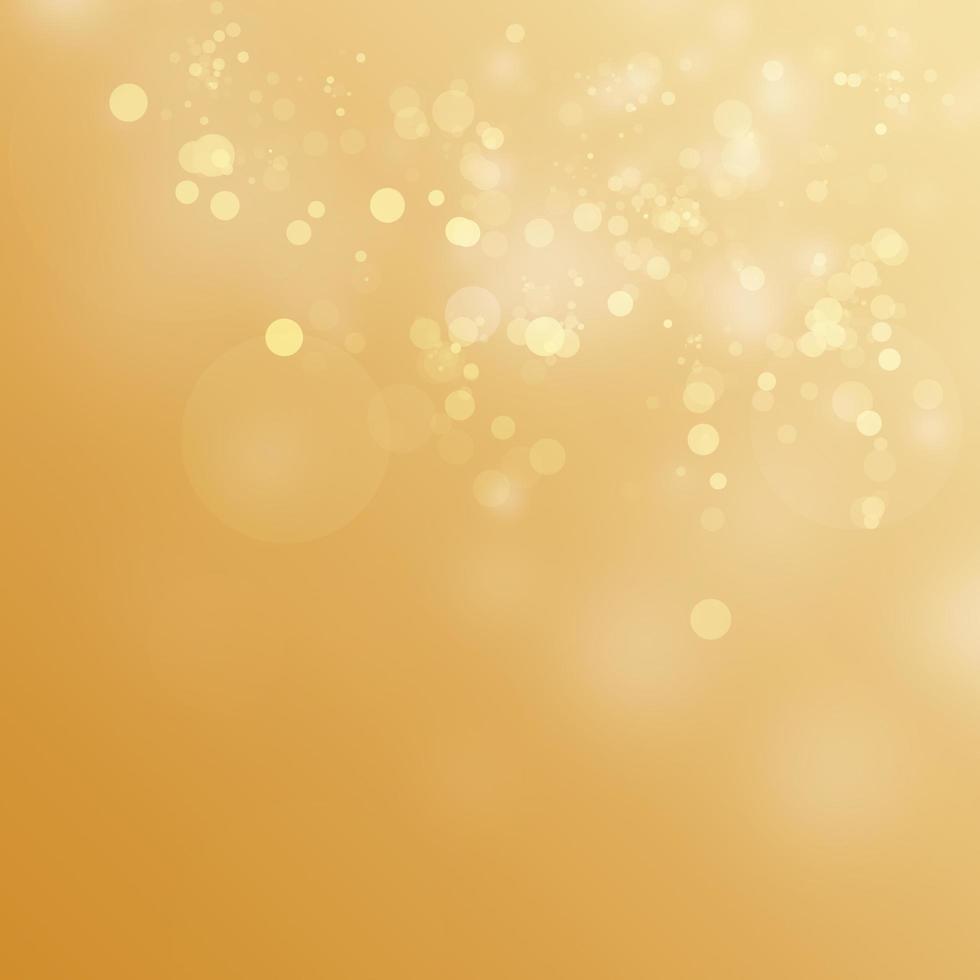 Gold abstract bokeh background photo