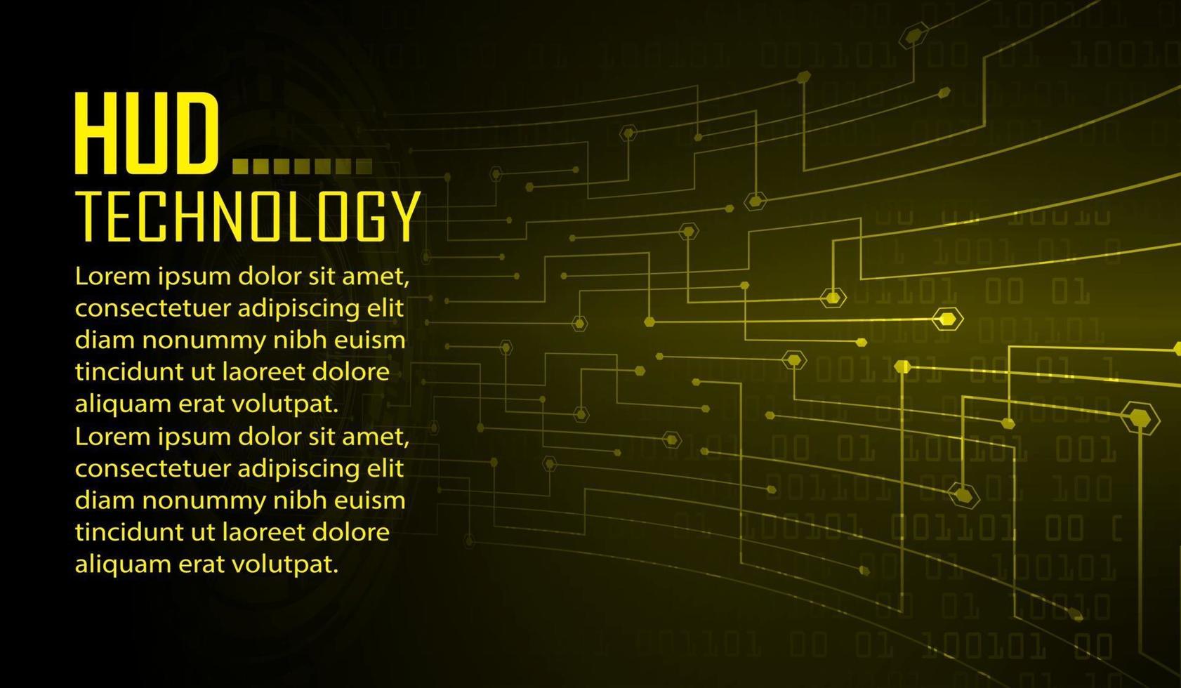 cyber circuit future technology concept background vector