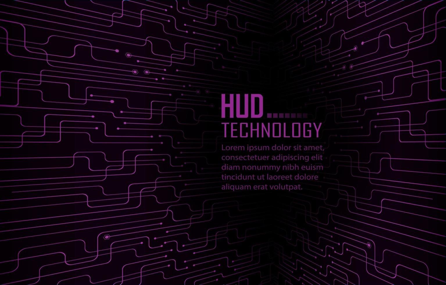 cyber circuit future technology concept background vector