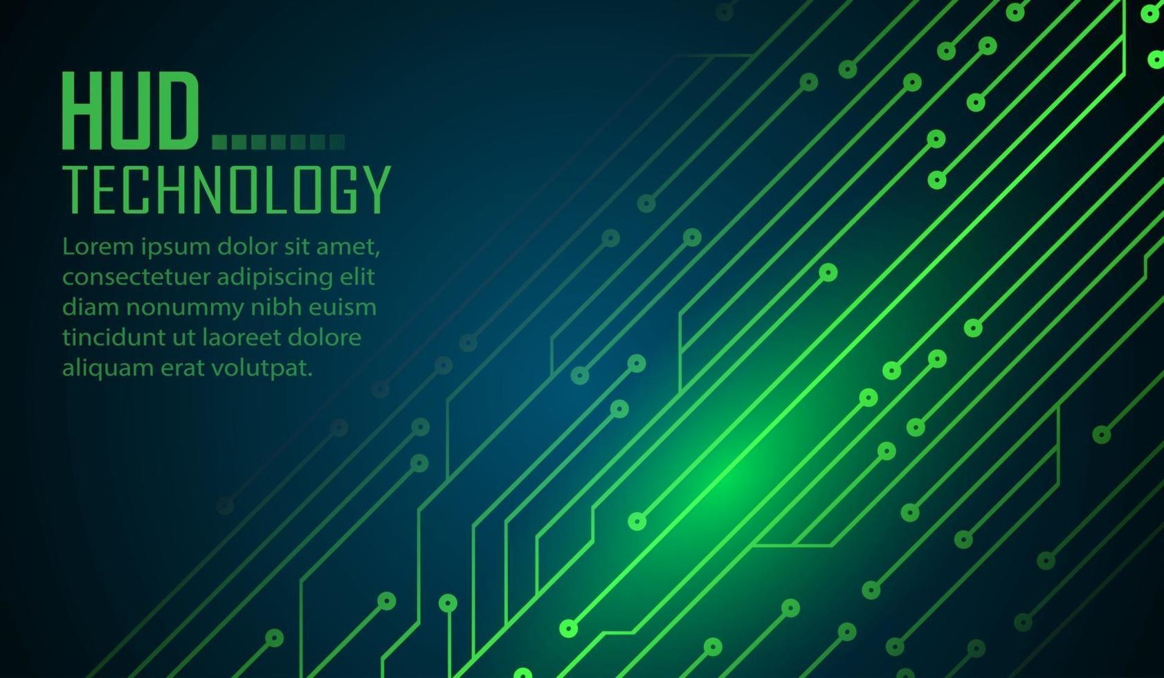 cyber circuit future technology concept background vector