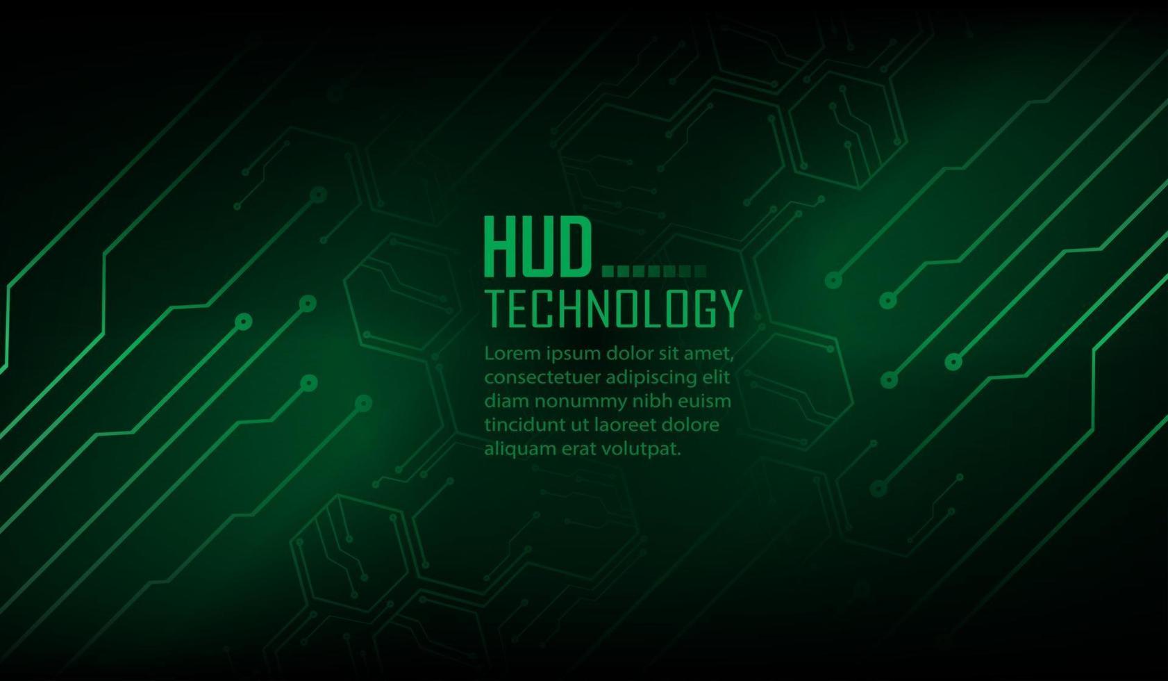 cyber circuit future technology concept background vector
