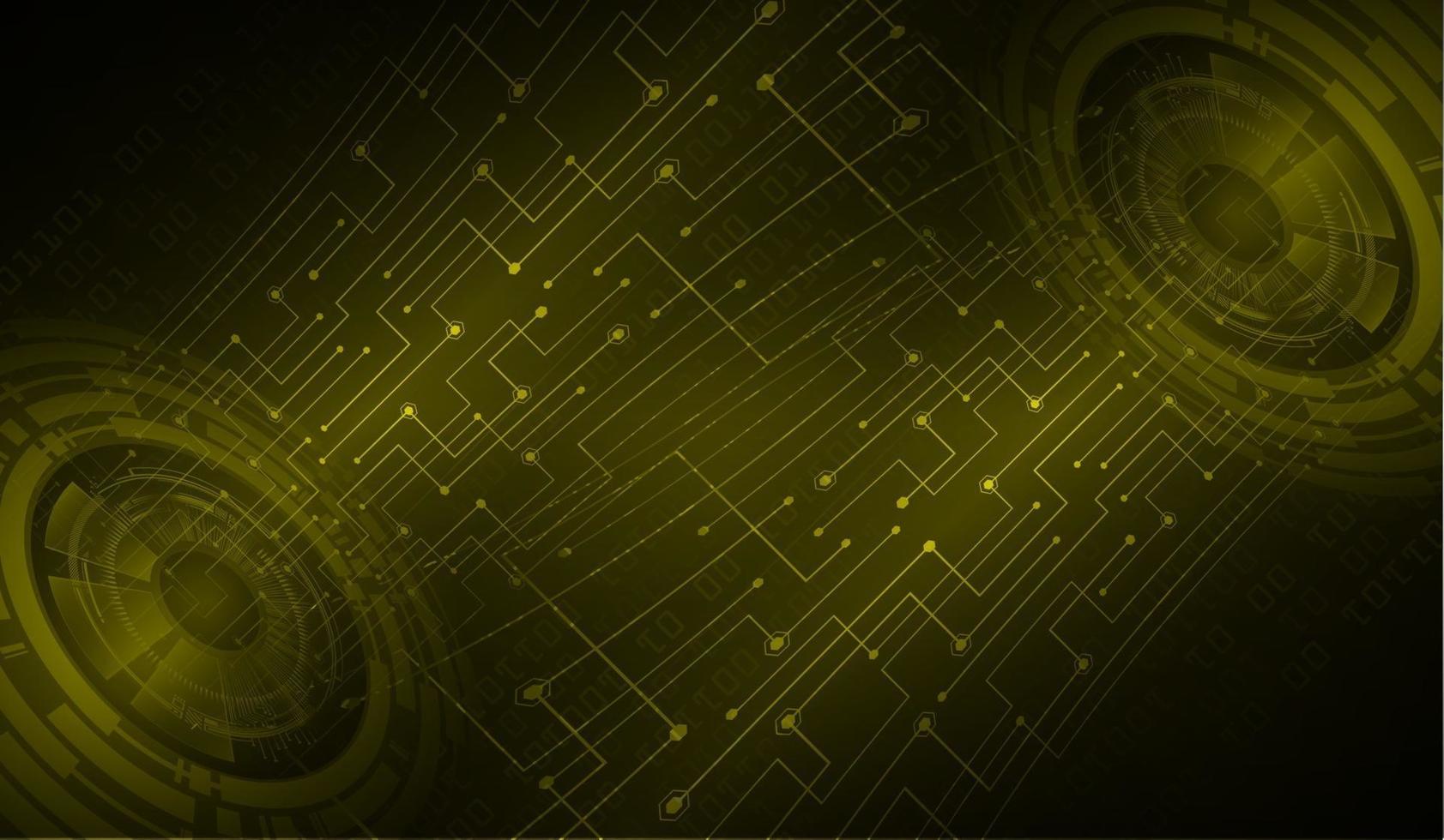 cyber circuit future technology concept background vector