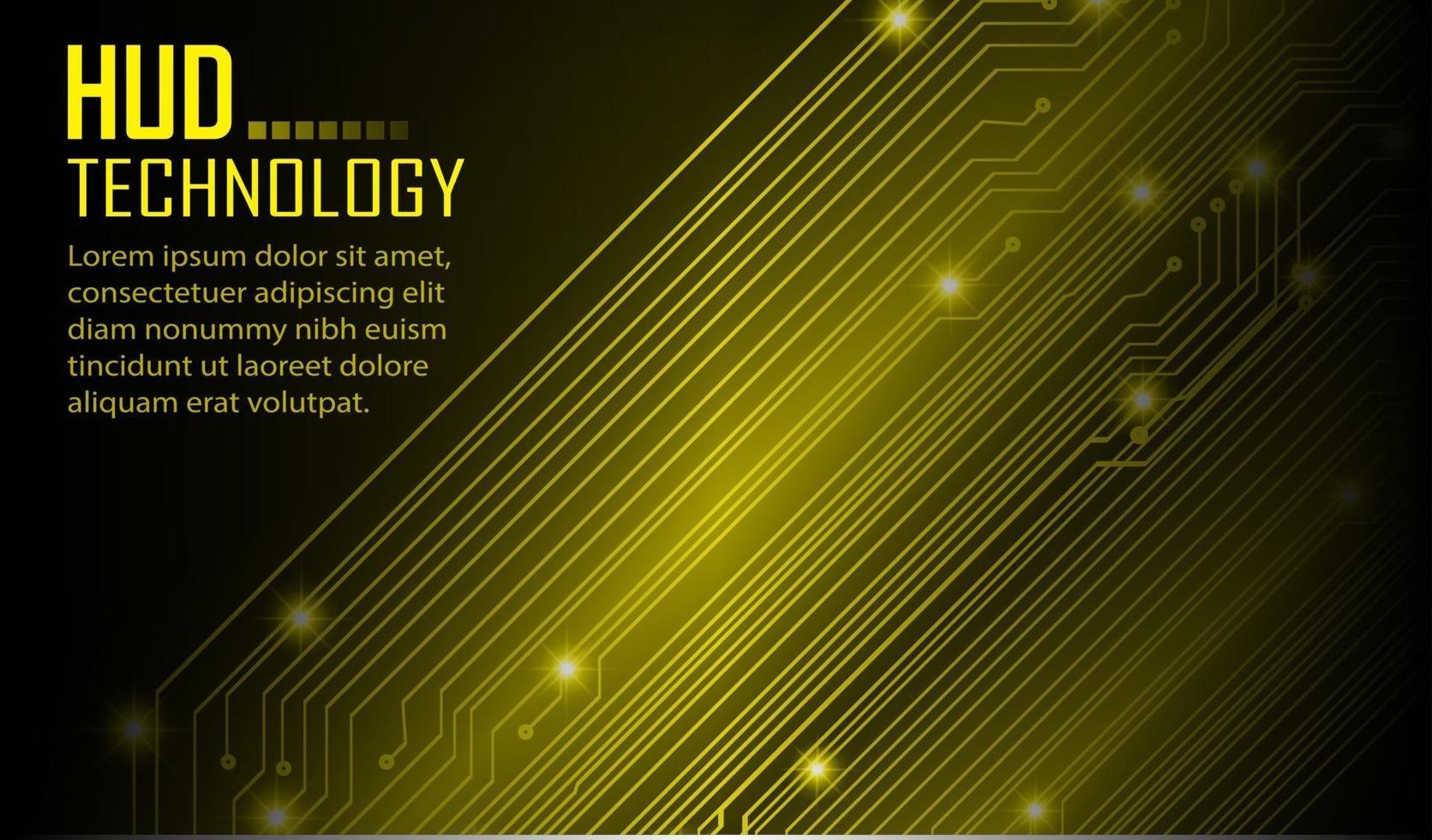 cyber circuit future technology concept background vector