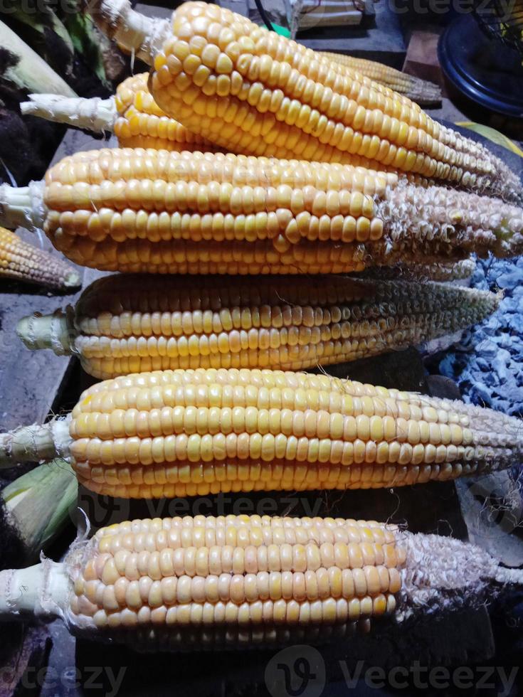 caldo de maíz sabroso y saludable foto