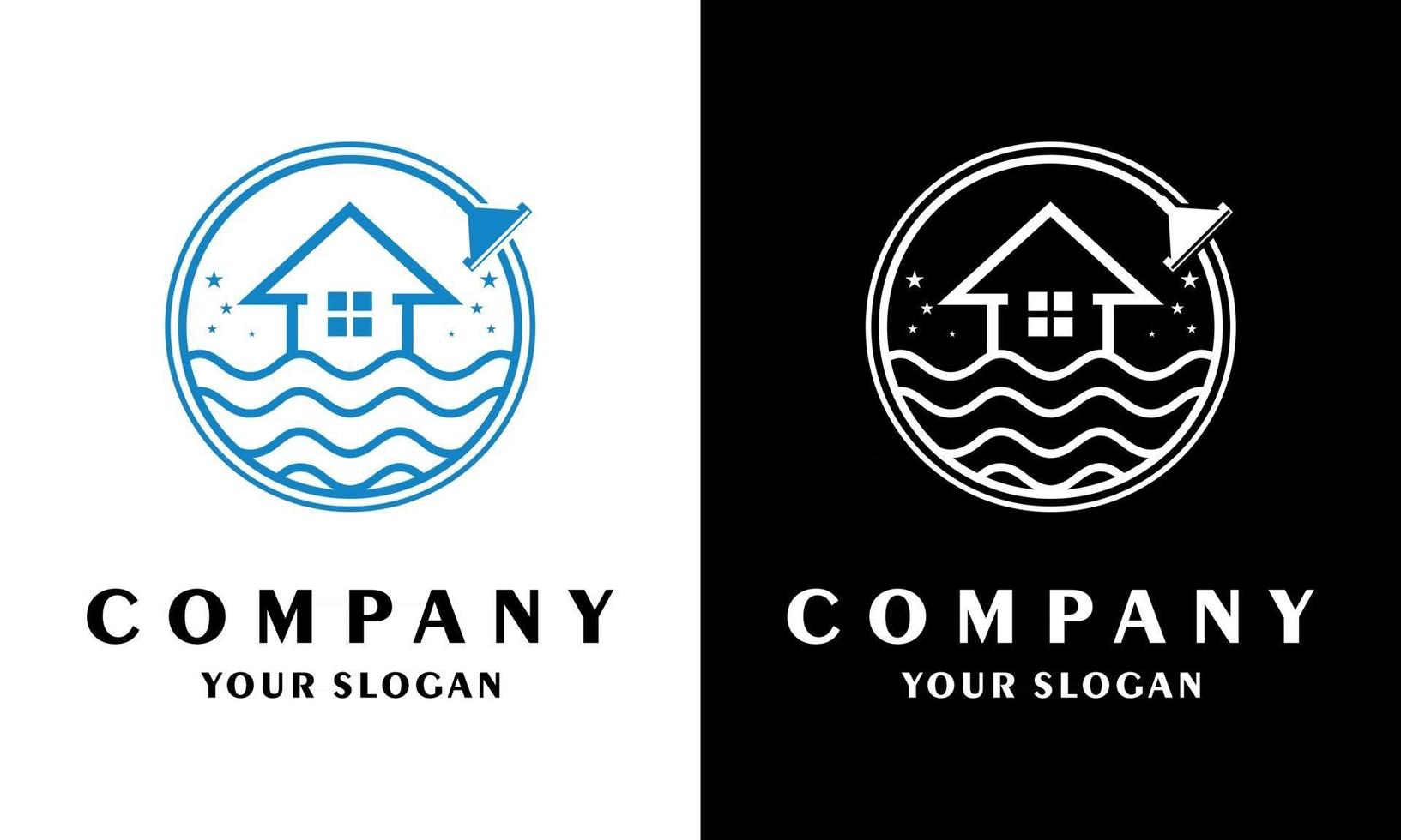 Ilustration vector graphic of  Home inspiration logos, icons and vectors for Cleaning And Maintenance