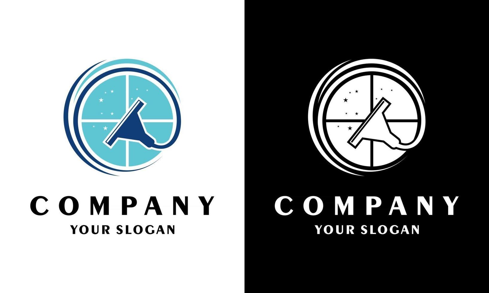 Ilustration vector graphic of  Inspiration logo, Windows logo, Windows cleaner logo or cleaning application logo.