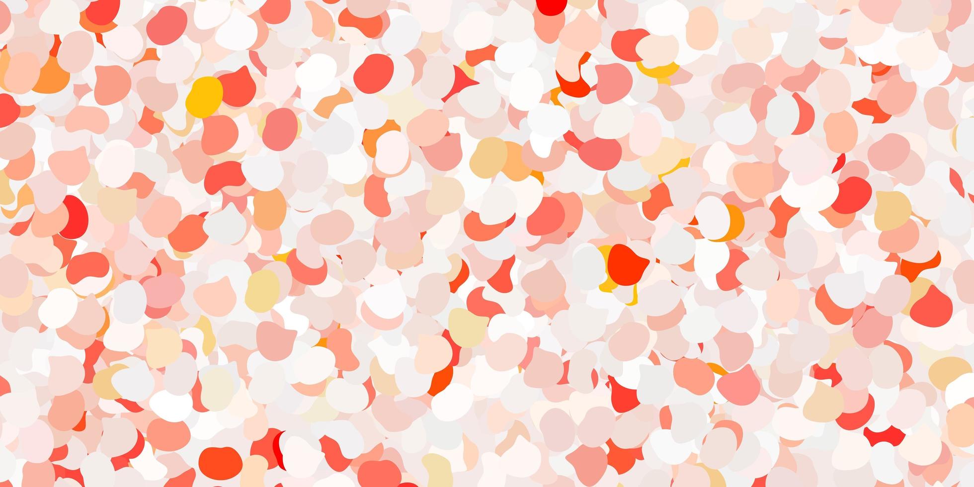 Light red vector pattern with abstract shapes.